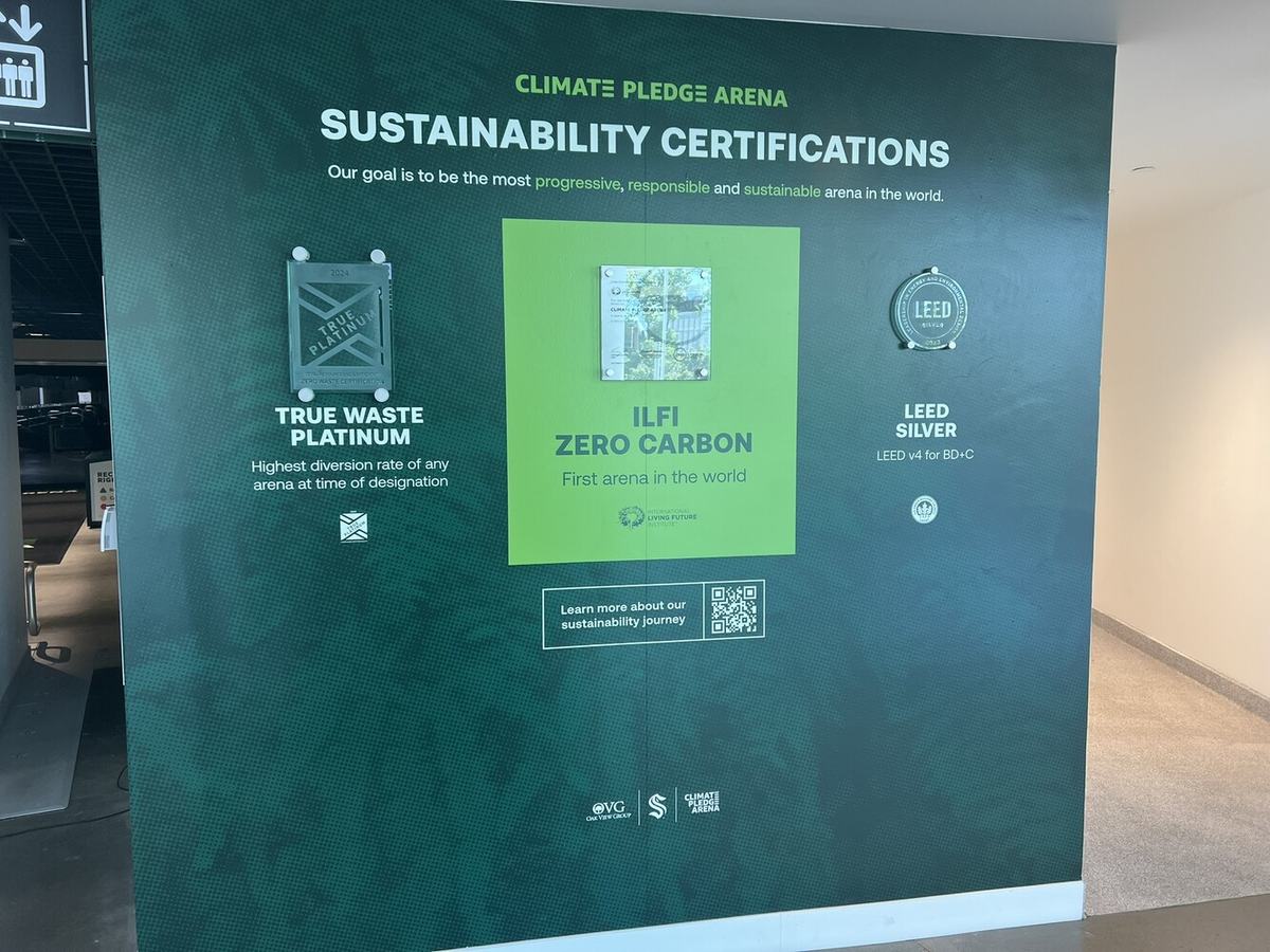 Hooray for Certifications! TRUE Platinum, ILFI Zero Carbon, and LEED BD+C Silver.