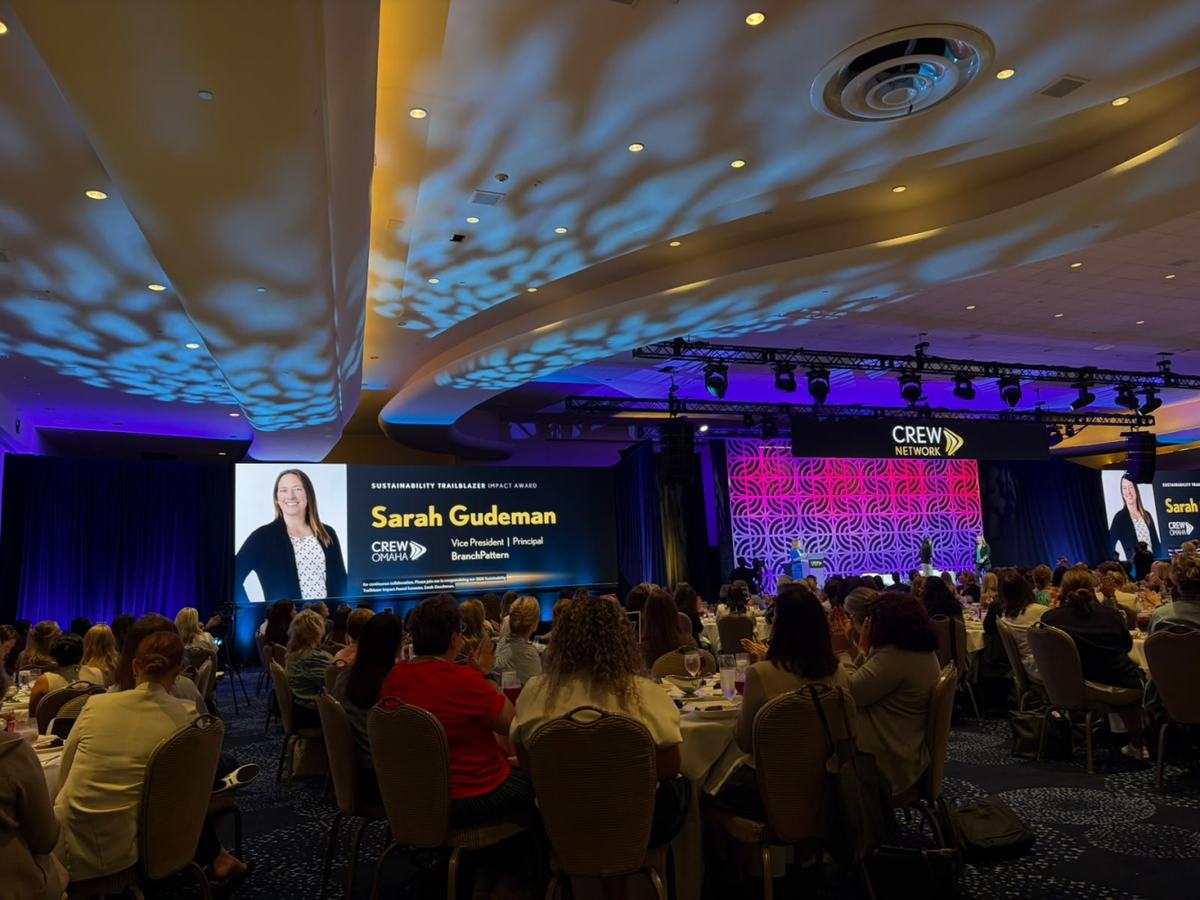 One of many photos I received from friends in the room, during the awards ceremony.